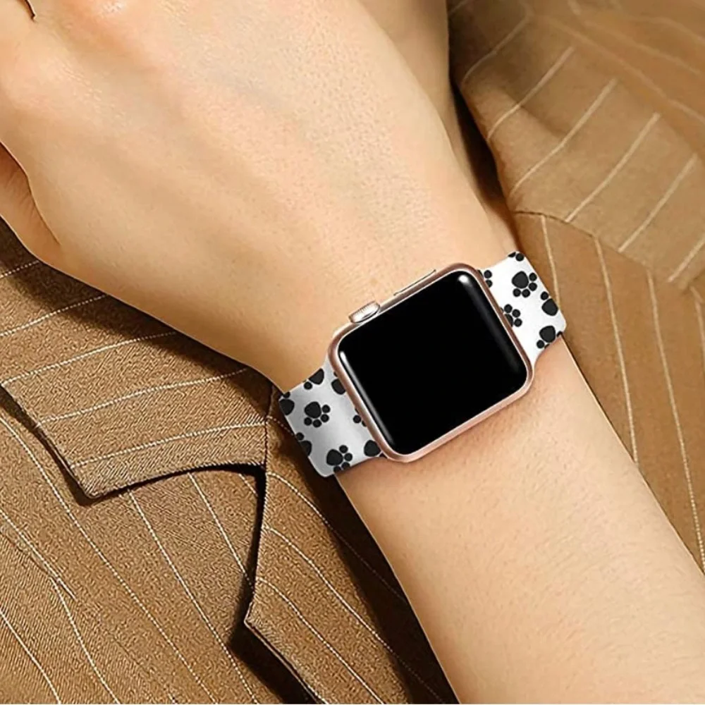 Paw print Apple Watch band